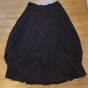 Women’s Brown Floor Length Skirt
